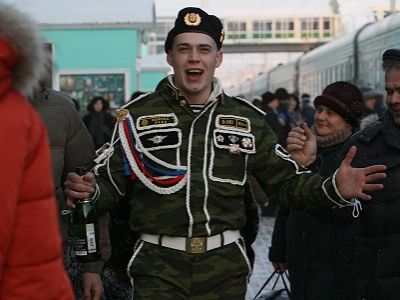 Солдат, военный, дембель. Фото: РИА Новости