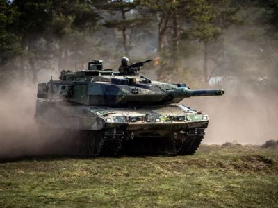 Танк "Leopard 2". Фото: t.me/uniannet
