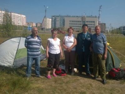 Протестующие в Новом Уренгое. Фото: ovdinfo.org